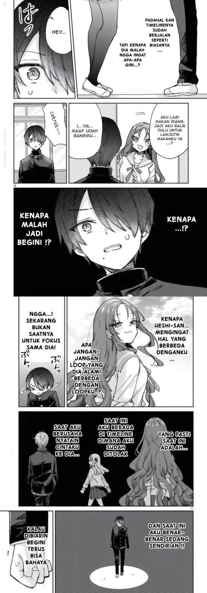 Seishun wa Sankakkei no Loop chapter 6 halaman 6