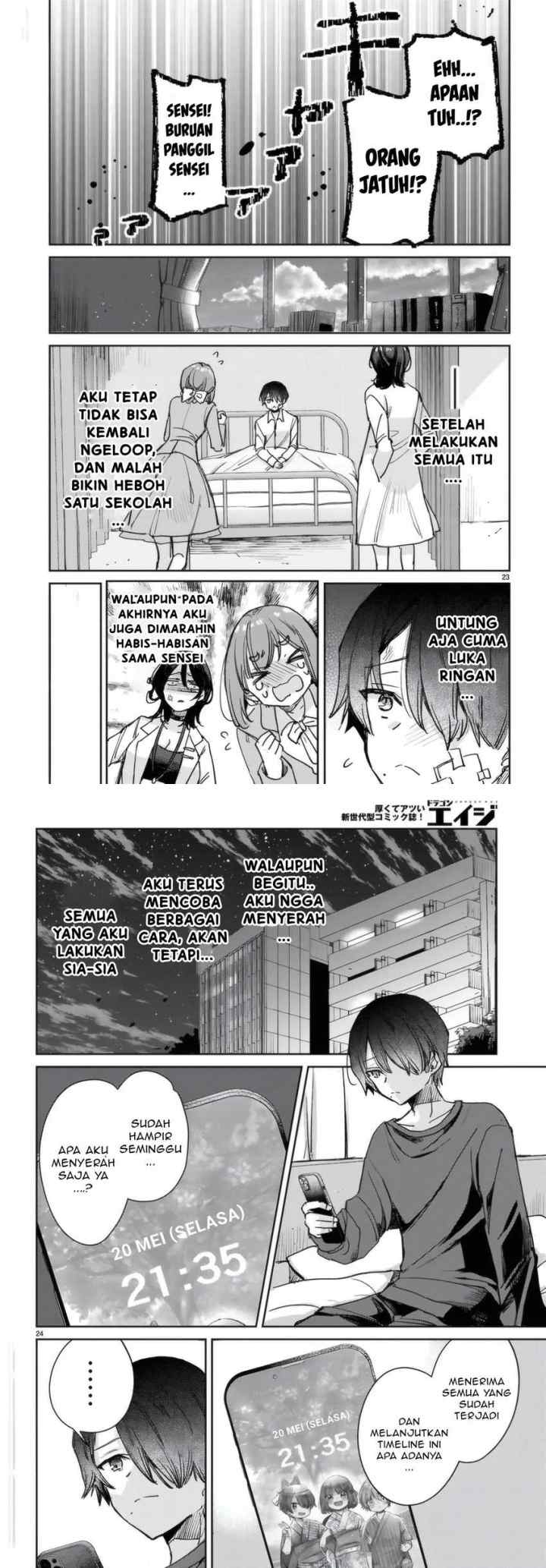 Seishun wa Sankakkei no Loop chapter 6 halaman 12