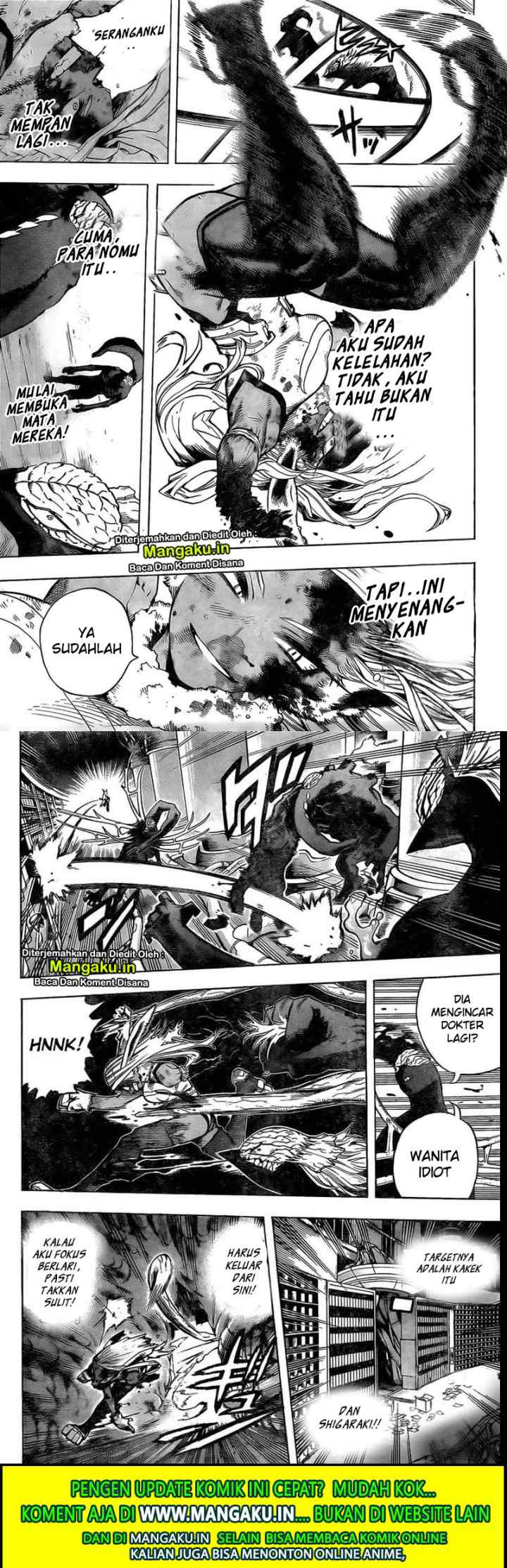 Boku no Hero Academia chapter 267 halaman 8