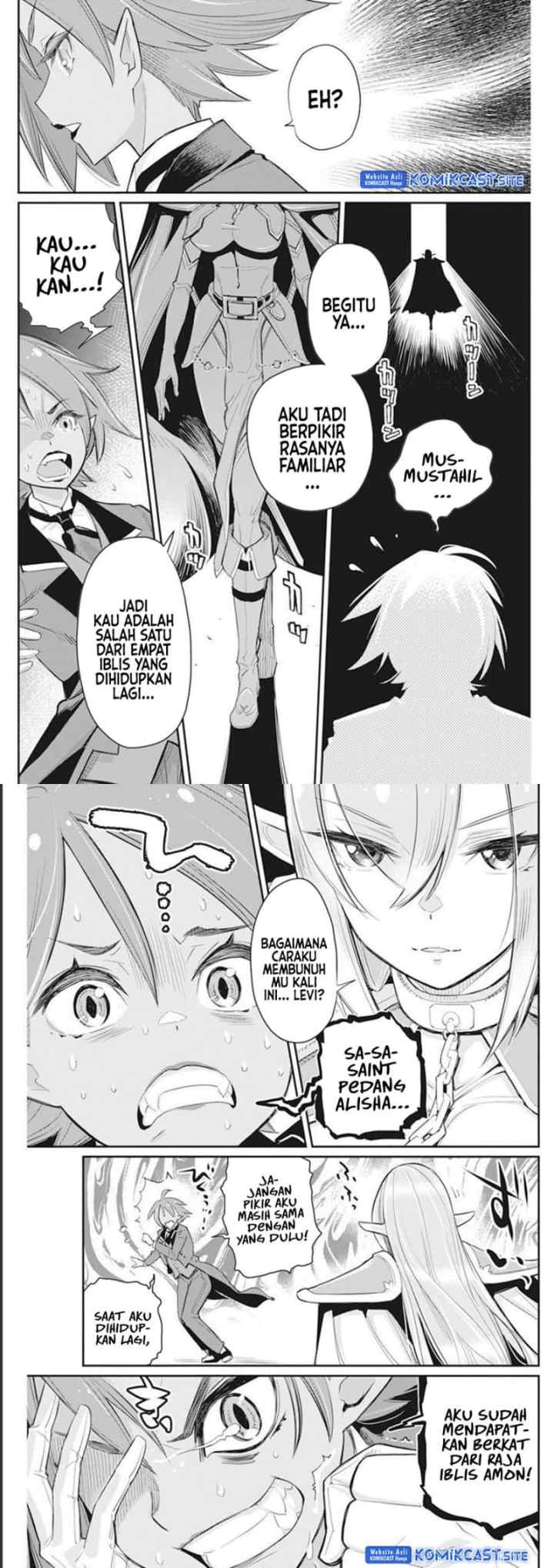 S-Rank Monster no Behemoth Dakedo, Neko to Machigawarete Erufu Musume no Kishi (Pet) Toshite Kurashitemasu chapter 50 halaman 6
