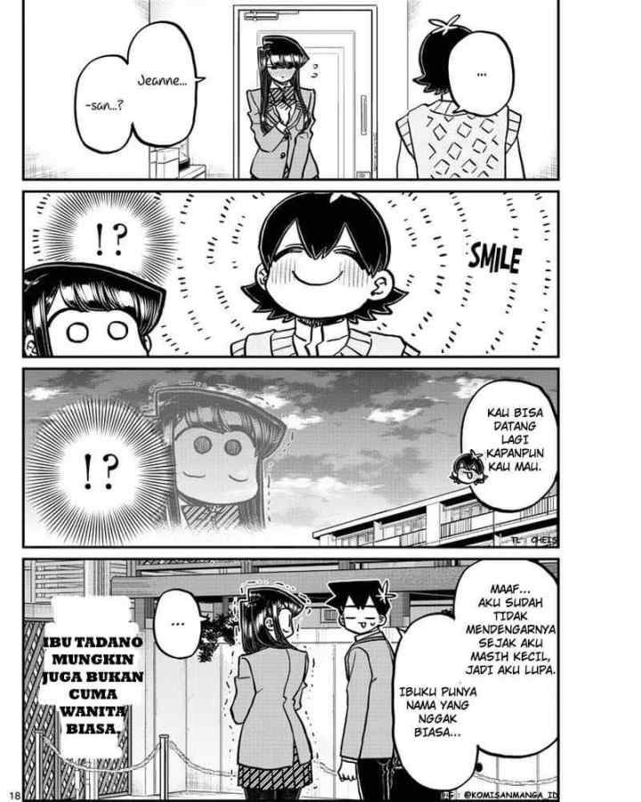 Komi-san wa Komyushou Desu chapter 340 halaman 18