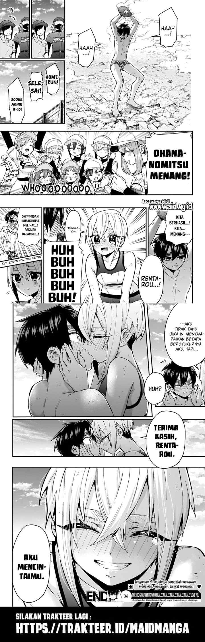 Kimi no Koto ga Dai Dai Dai Dai Daisuki na 100-ri no Kanojo chapter 36 halaman 10