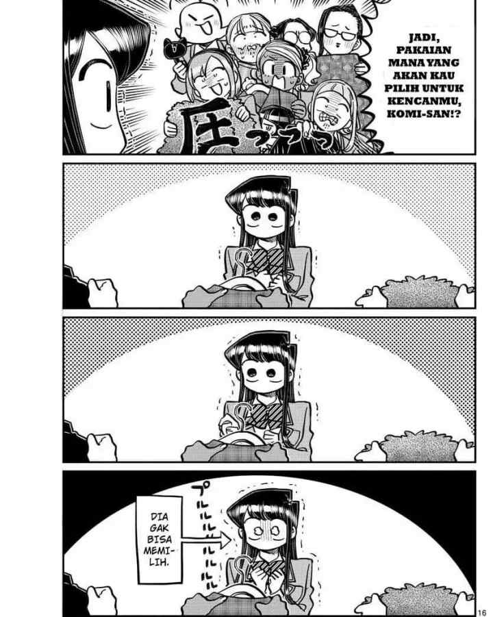 Komi-san wa Komyushou Desu chapter 318 halaman 15