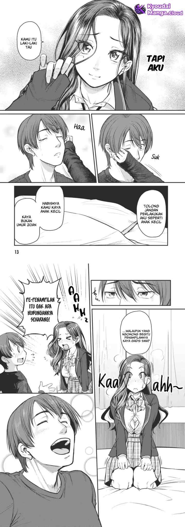Shigoto Kaeri, Dokushin no Bijin Doushi ni Tanomarete chapter 13 halaman 7