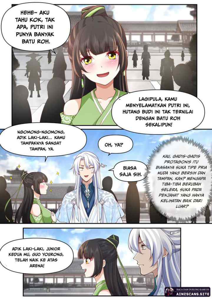 The Villain's Senior Brother And His Junior Sisters Are All Yanderes chapter 75 halaman 6