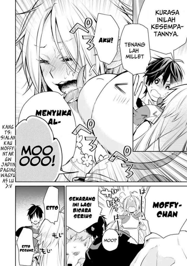 Saikyou no Madoshi. Hisa ni Ya wo Ukete Shimatta no de Inaka no Eihei ni Naru chapter 27.3 halaman 13