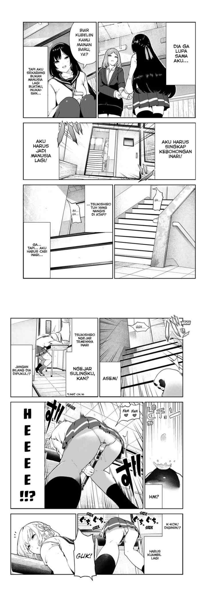 Inu ni Nattara Suki na Hito ni Hirowareta chapter 18 halaman 4