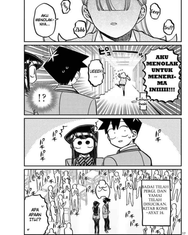 Komi-san wa Komyushou Desu chapter 306 halaman 17