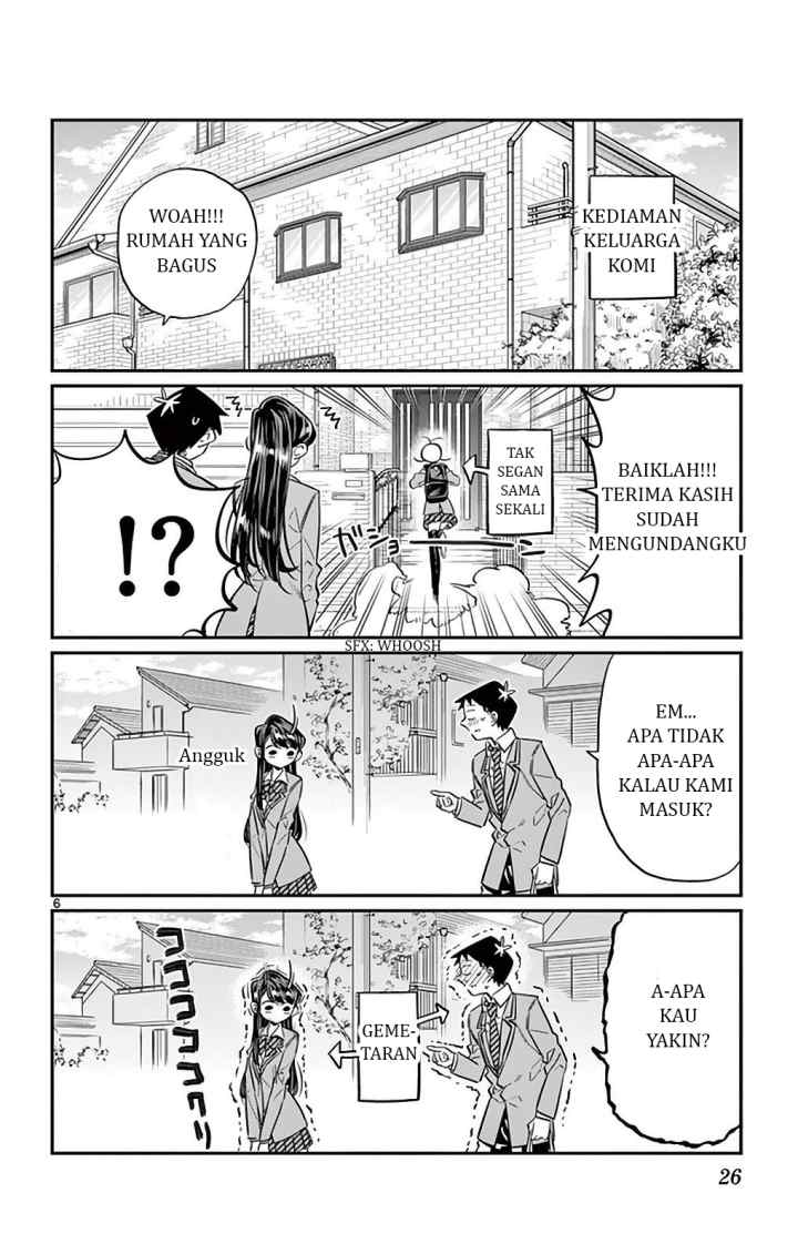 Komi-san wa Komyushou Desu chapter 22 halaman 6