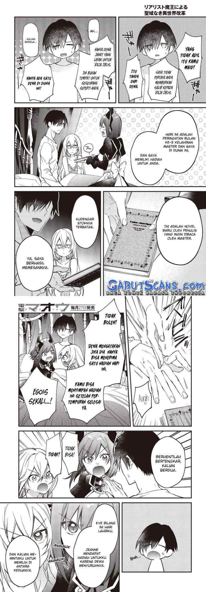 Realist Maou Niyoru Seiiki Naki Isekai Kaikaku chapter 38 halaman 14