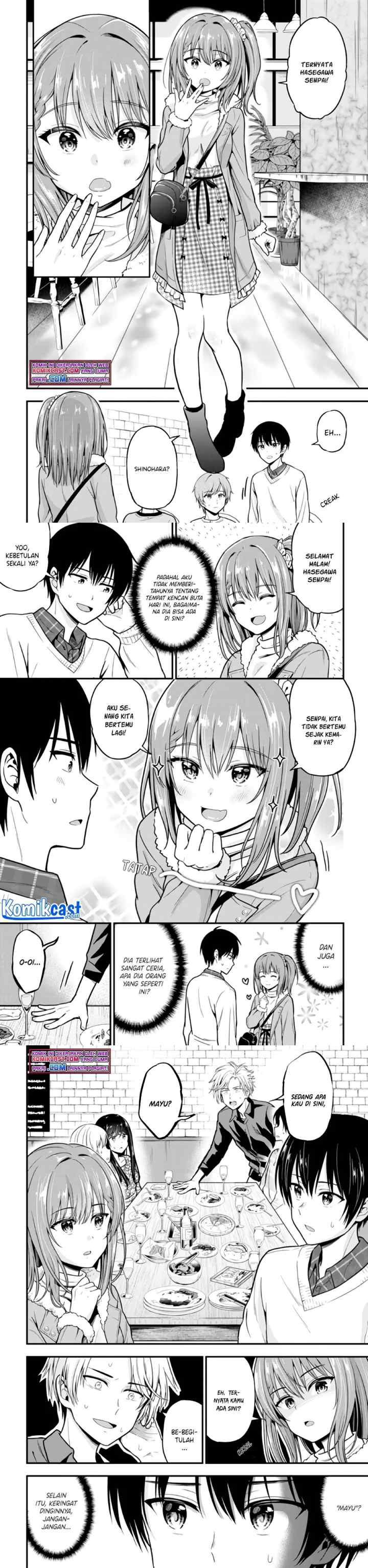 Kanojo ni Uwaki Sareteita Ore ga Koakuma na Kouhai ni Natsukarete Imasu chapter 2 halaman 7