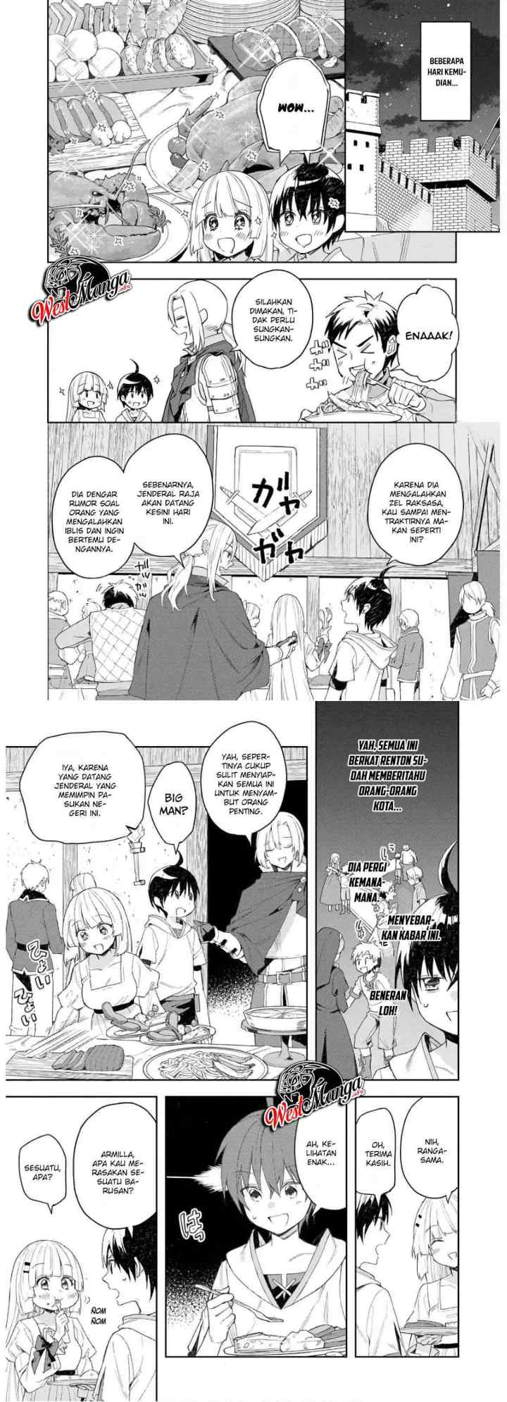 Shitennou Sai Jakudatta Ore. Tensei Shitanode Heionna Seikatsu wo Nozomu chapter 5 halaman 6