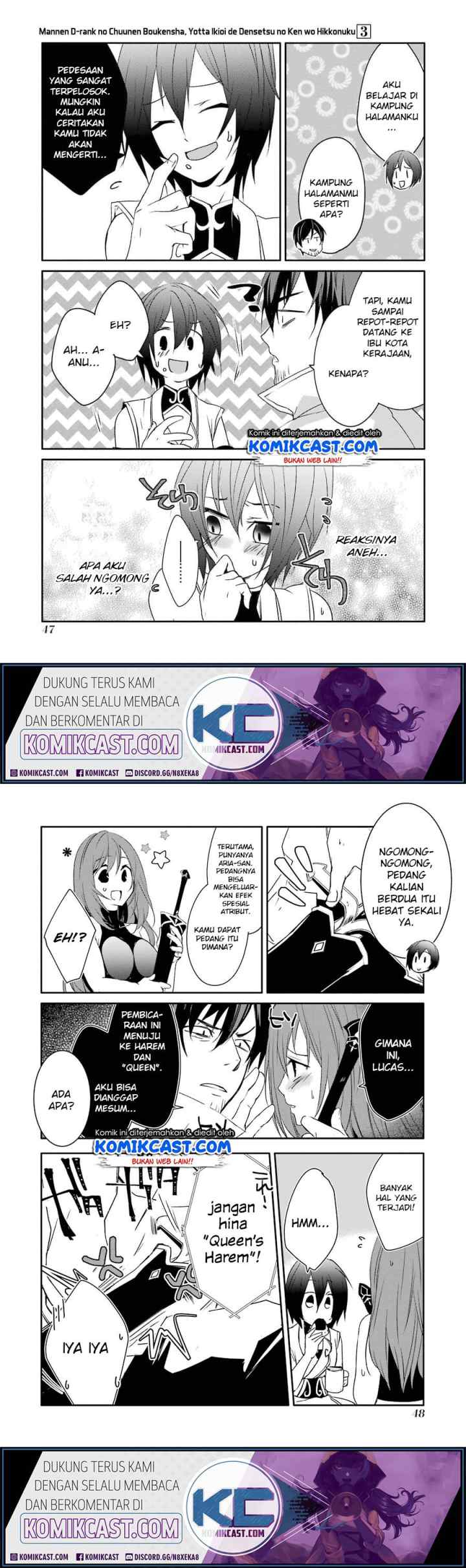 Mannen D-rank no Chuunen Boukensha, Yotta Ikioi de Densetsu no Ken wo Hikkonuku chapter 15 halaman 6