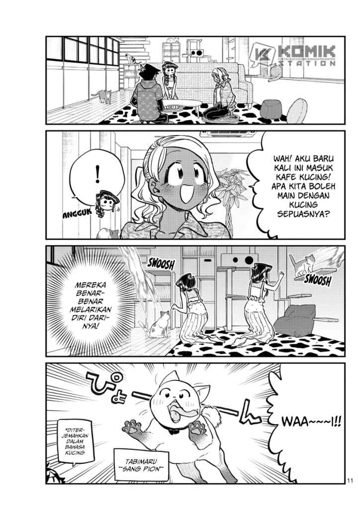 Komi-san wa Komyushou Desu chapter 214 halaman 12