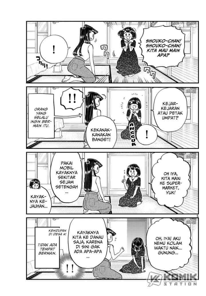 Komi-san wa Komyushou Desu chapter 184 halaman 6