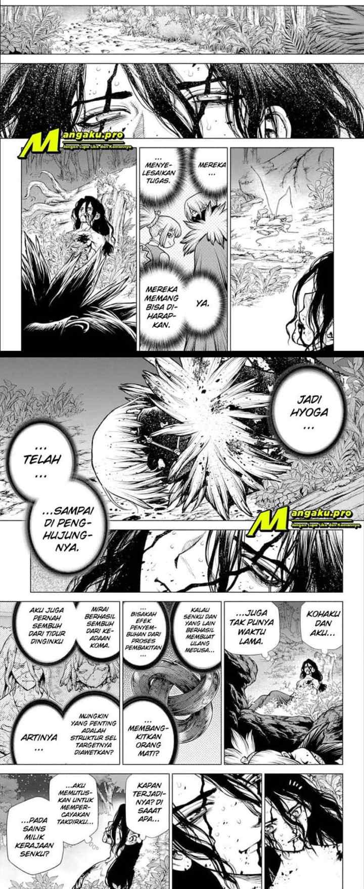 Dr. Stone chapter 188 halaman 8