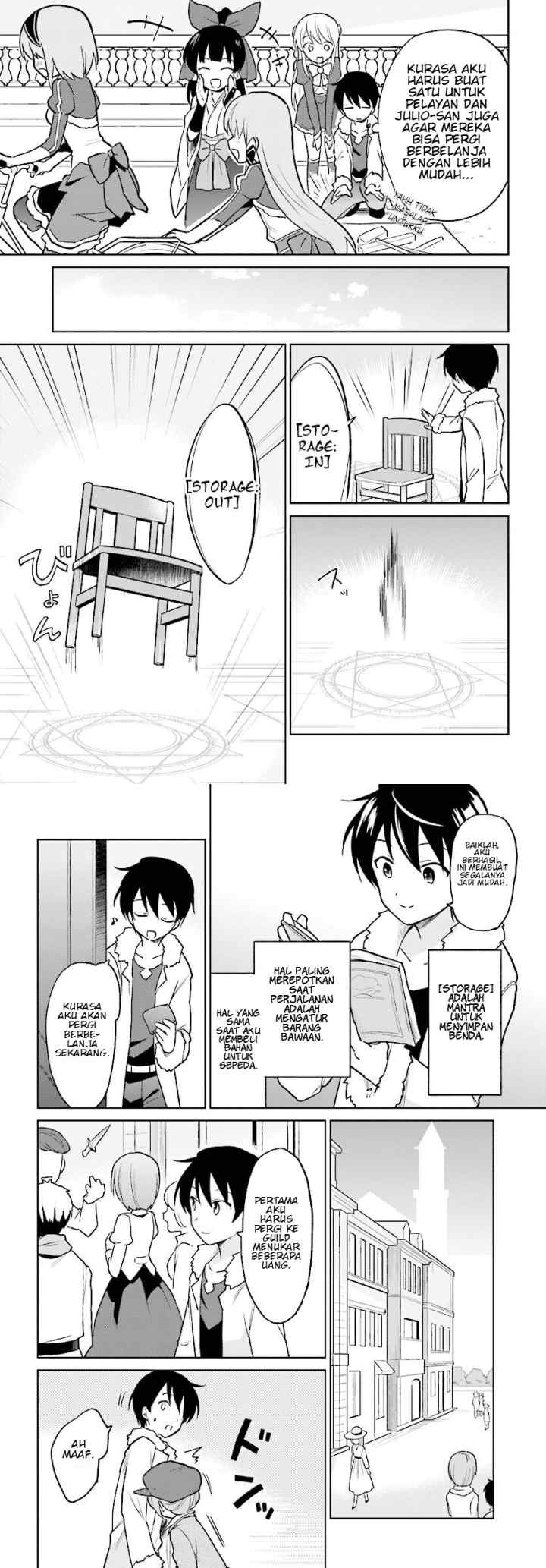 Isekai wa Smartphone to Tomo ni chapter 23 halaman 4
