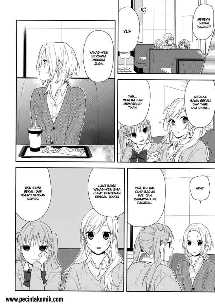 Horimiya chapter 45 halaman 9