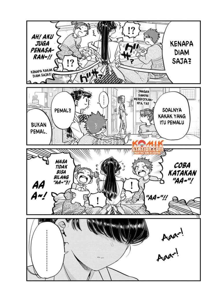Komi-san wa Komyushou Desu chapter 116 halaman 17