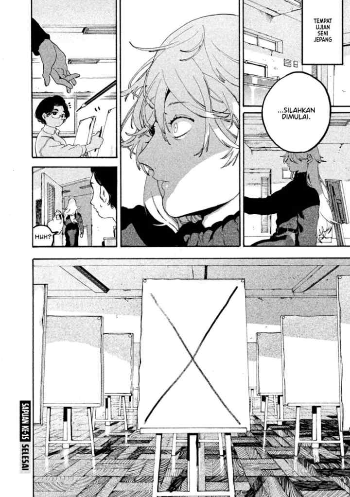Blue Period chapter 15 halaman 16