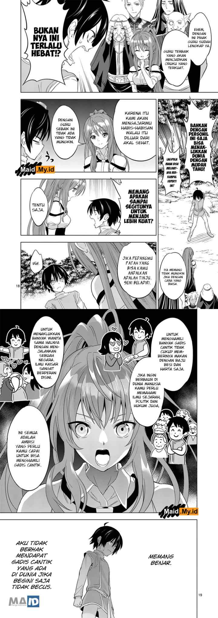 Shijou Saikyou Orc-san no Tanoshii Tanetsuke Harem Zukuri chapter 3 halaman 11