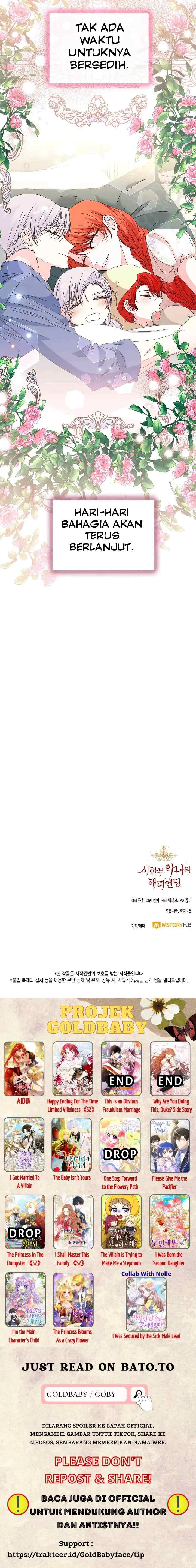 Happy Ending for the Time-Limited Villainess chapter 108 halaman 16