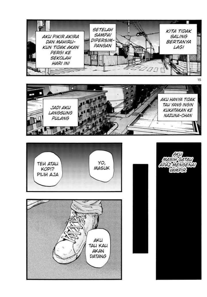 Yofukashi no Uta chapter 39 halaman 16