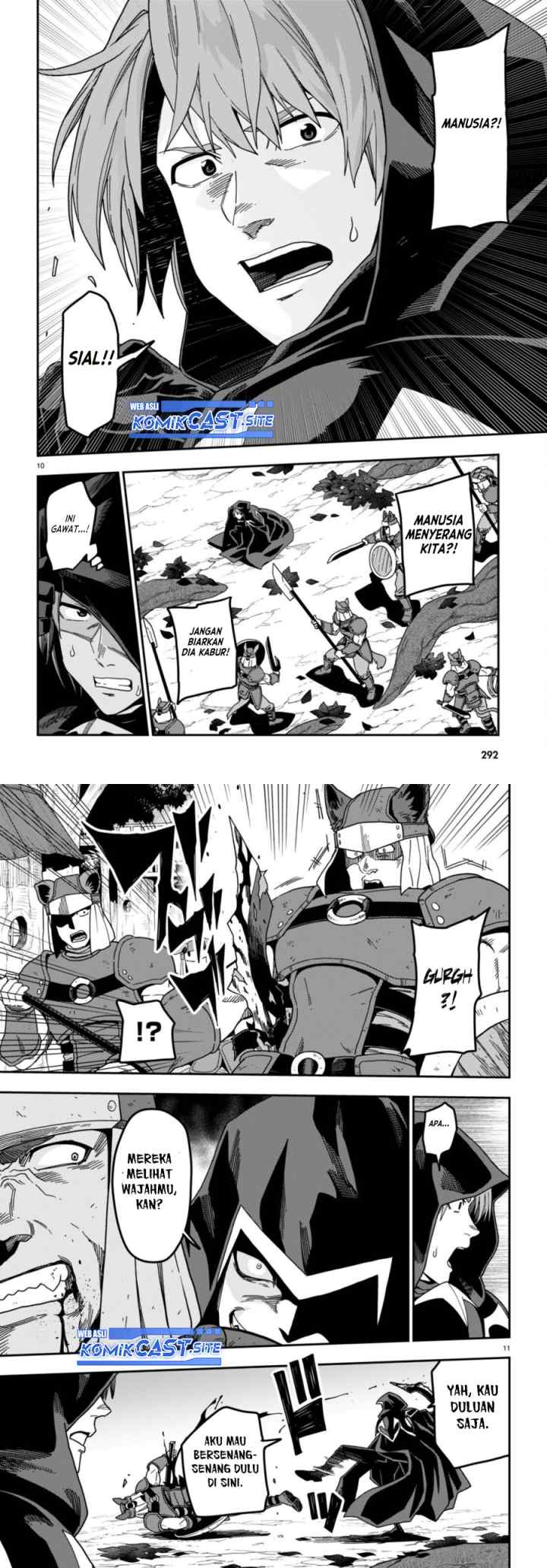 Konjiki no Moji Tsukai: Yuusha Yonin ni Makikomareta Unique Cheat chapter 86 halaman 7