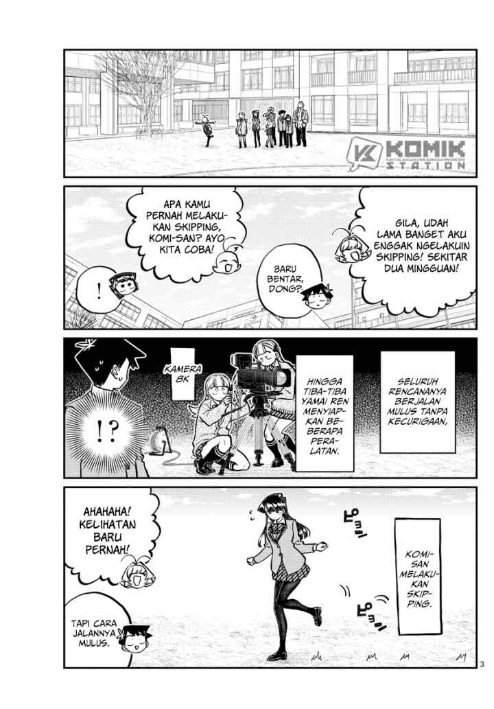 Komi-san wa Komyushou Desu chapter 249 halaman 4