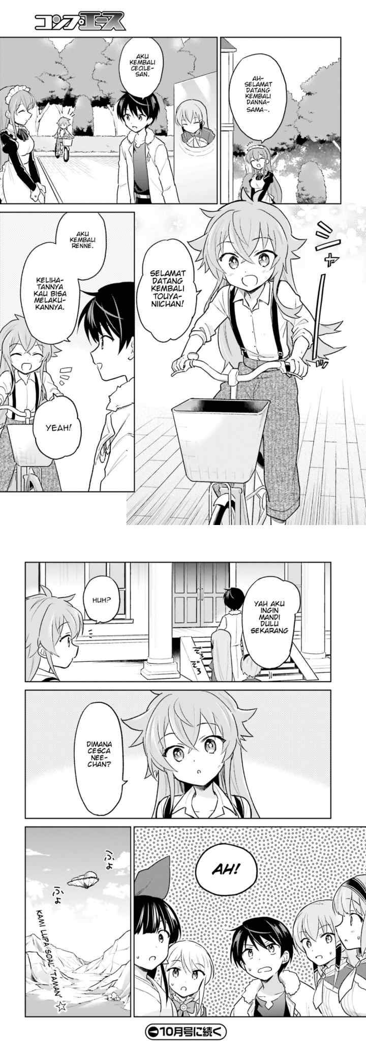 Isekai wa Smartphone to Tomo ni chapter 34 halaman 11