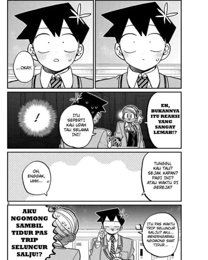 Komi-san wa Komyushou Desu chapter 300 halaman 8