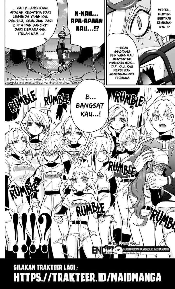 Kimi no Koto ga Dai Dai Dai Dai Daisuki na 100-ri no Kanojo chapter 35 halaman 19