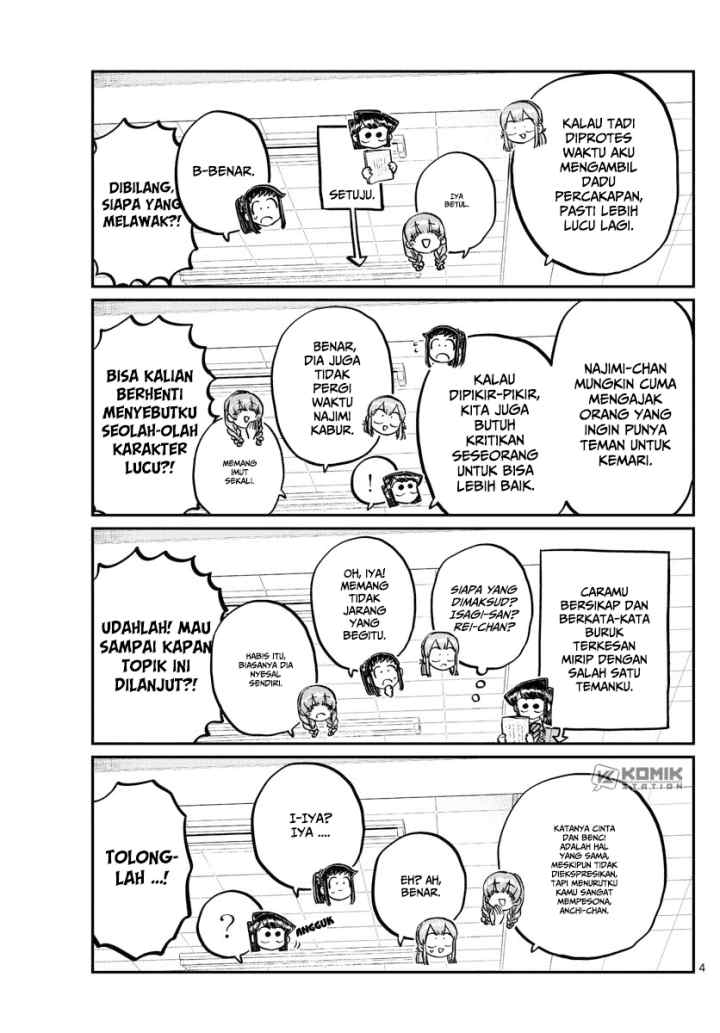 Komi-san wa Komyushou Desu chapter 253 halaman 4