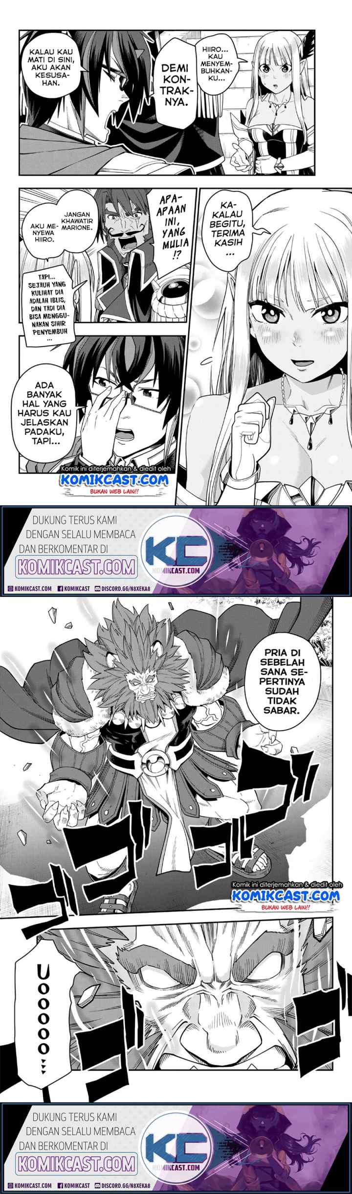 Konjiki no Moji Tsukai: Yuusha Yonin ni Makikomareta Unique Cheat chapter 64 halaman 6