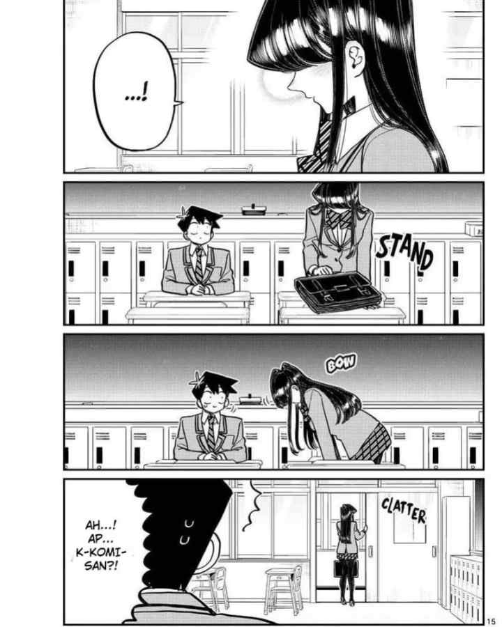 Komi-san wa Komyushou Desu chapter 299 halaman 15