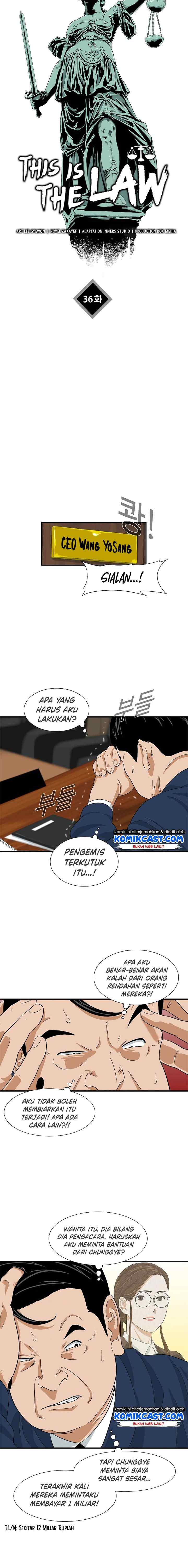 This is the Law chapter 36 halaman 12