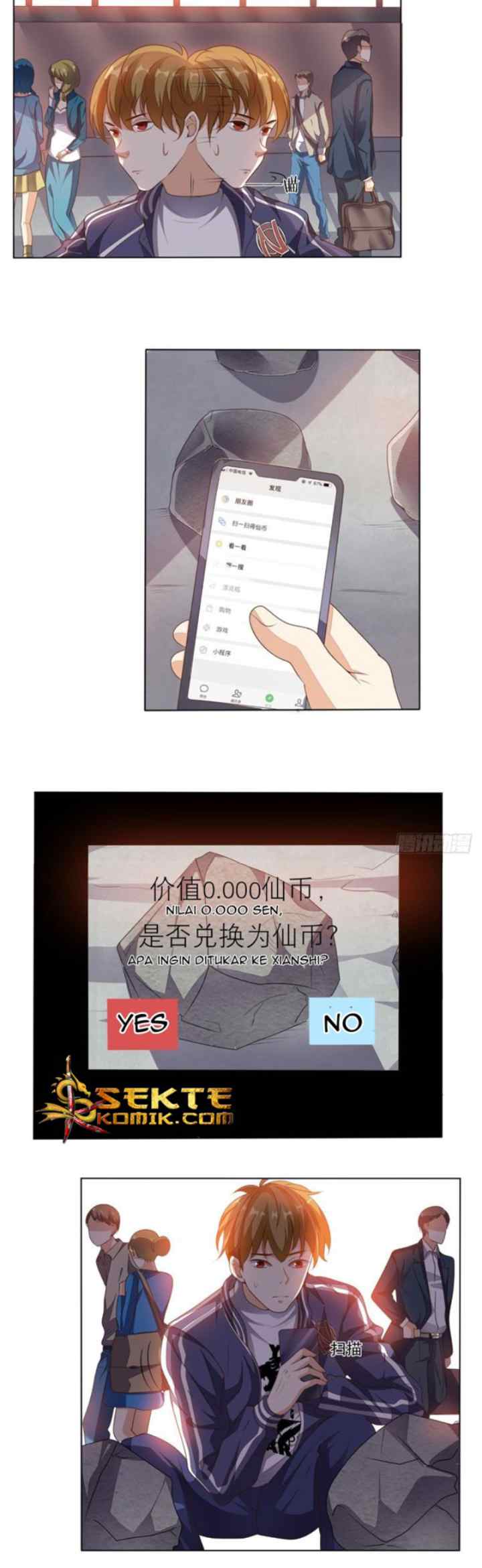 Super WECHAT chapter 8 halaman 5