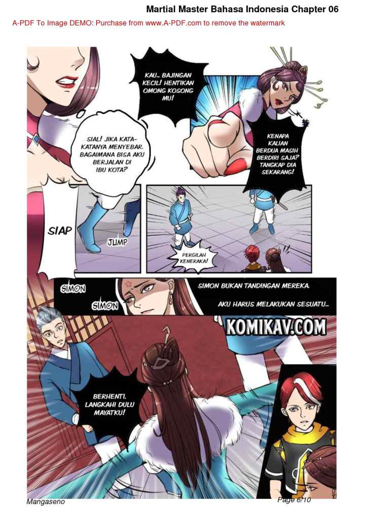 Martial Master chapter 6 halaman 6