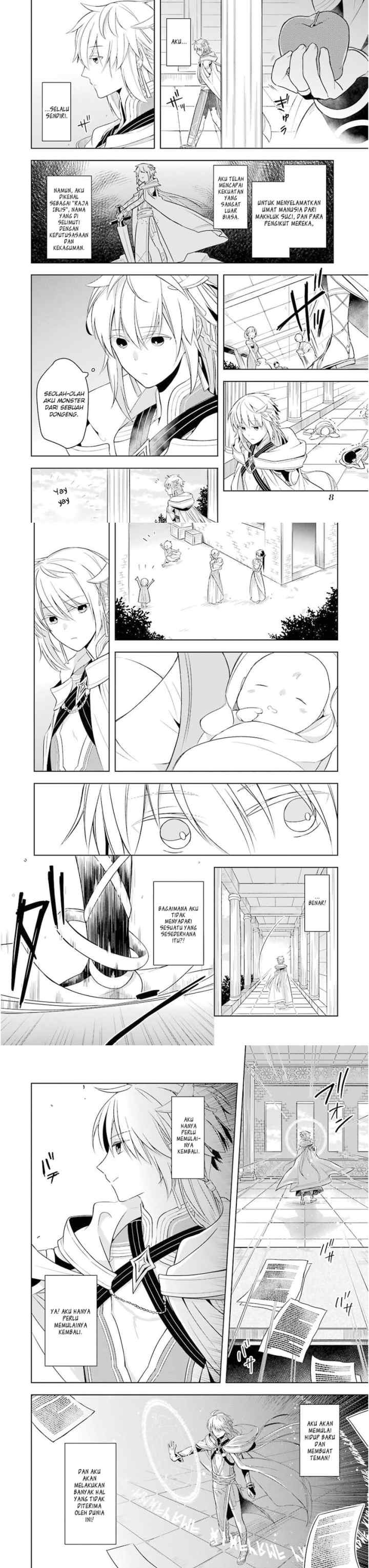 Shijou Saikyou no Daimaou, Murabito A ni Tensei suru chapter 1 halaman 4