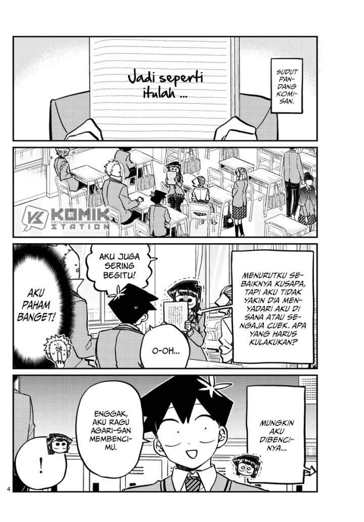 Komi-san wa Komyushou Desu chapter 247 halaman 5