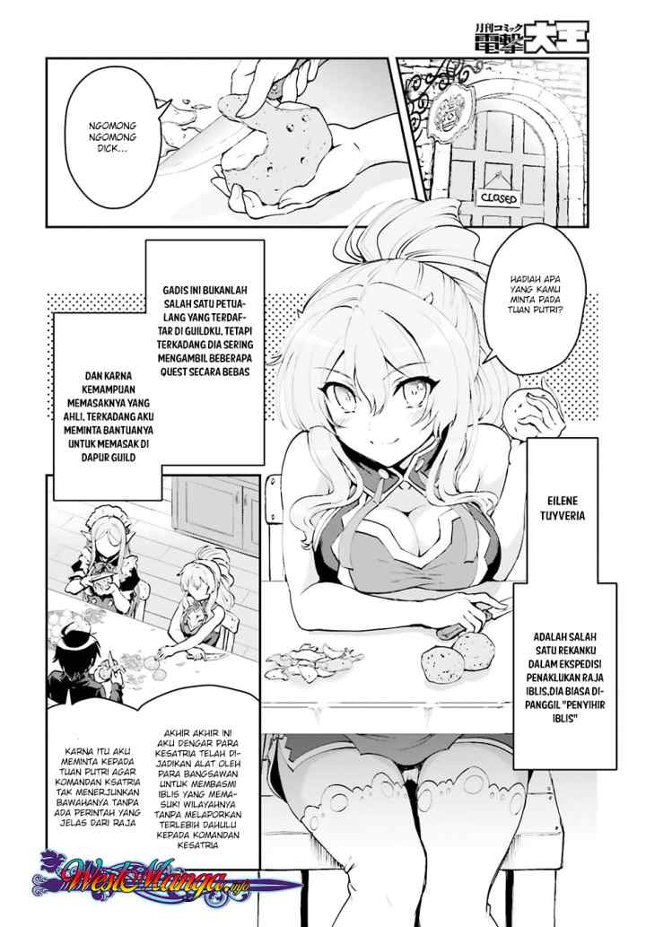 Maou Toubatsu Shita Ato, Medachitakunai node Guild Master ni Natta chapter 1.2 halaman 11