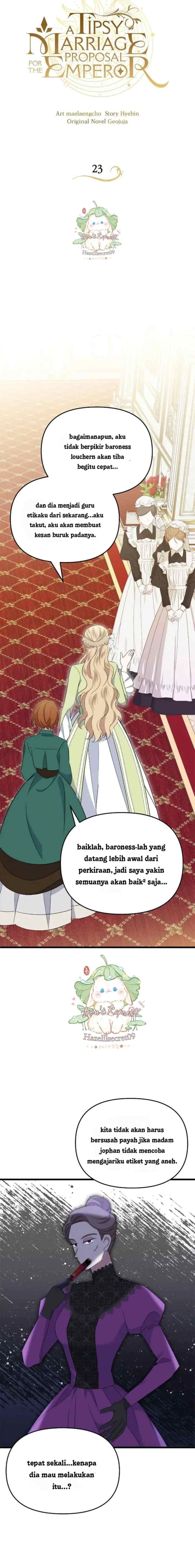 A Tipsy Marriage Proposal For The Emperor chapter 23 halaman 5