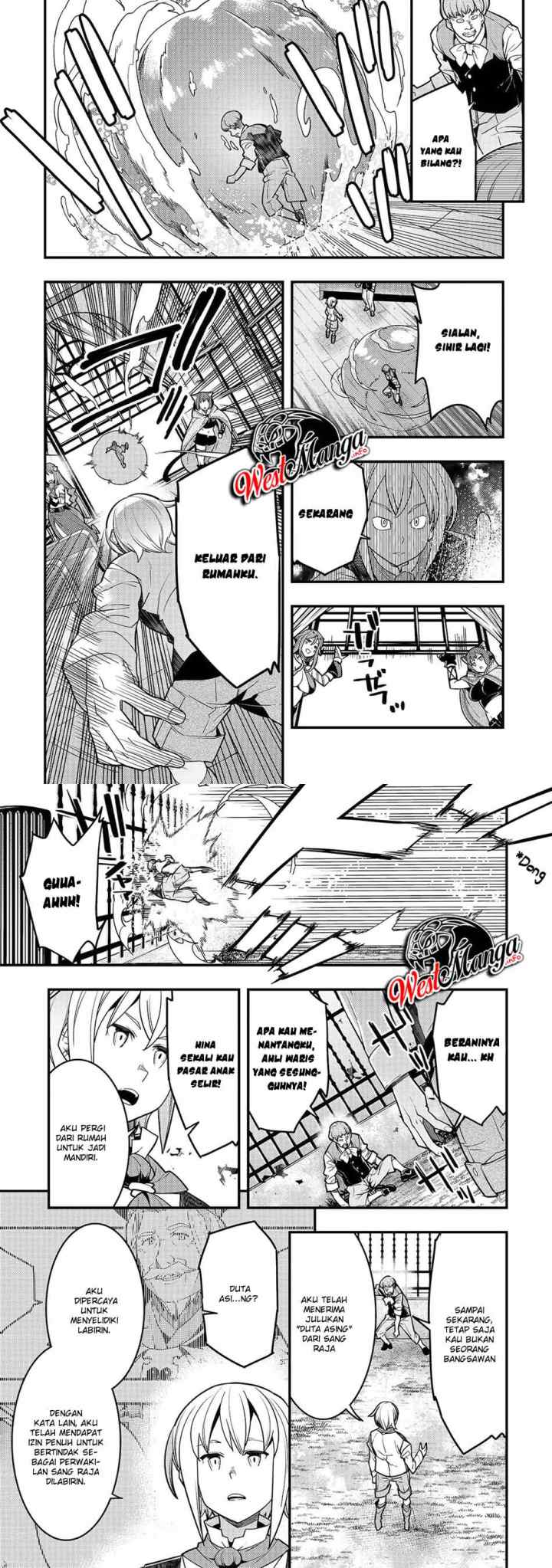 Kyoukai Meikyuu to Ikai no Majutsushi chapter 25 halaman 10