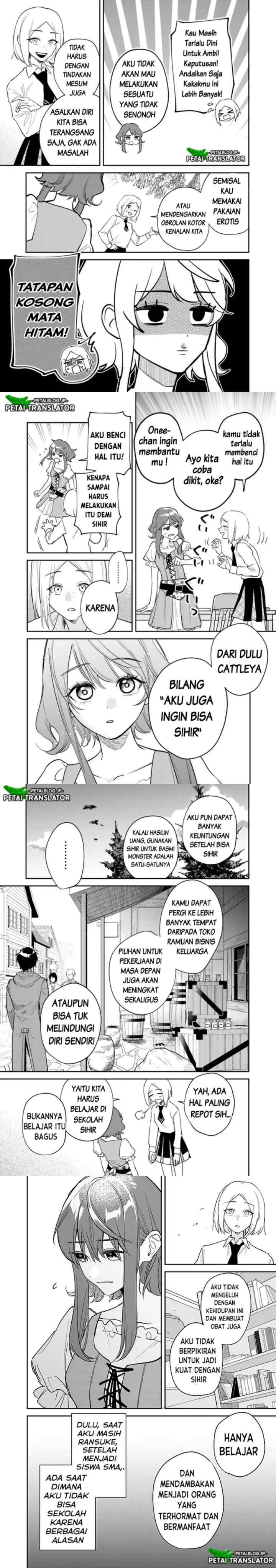 Danshi Koukousei wa Isekai de JK ni Natta chapter 1 halaman 6