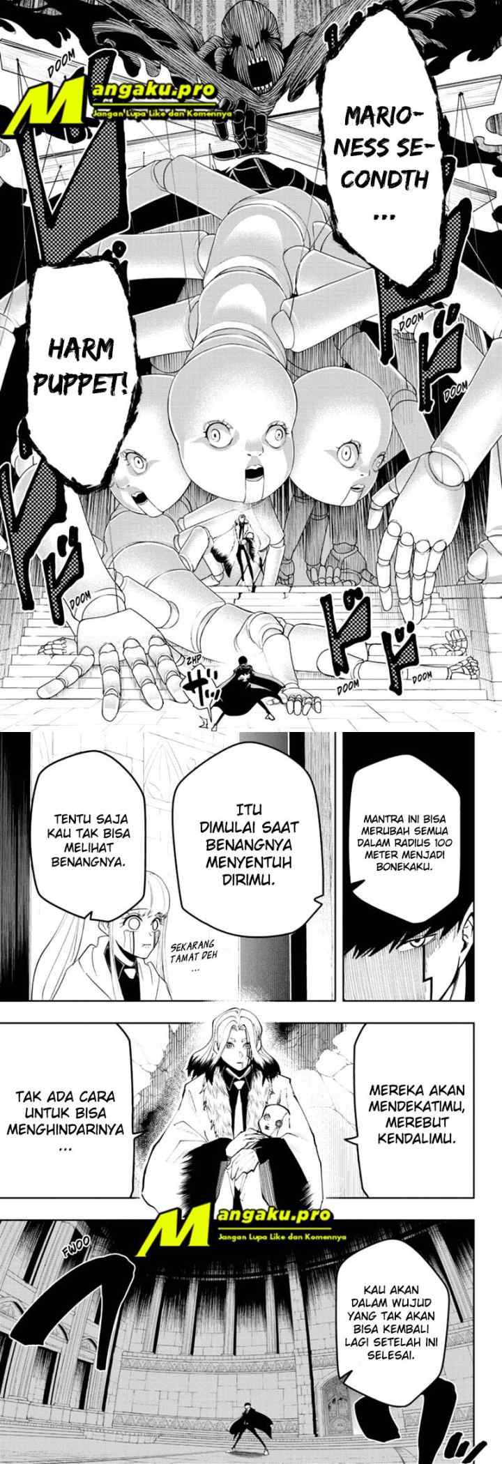Mashle: Magic and Muscles chapter 34 halaman 8