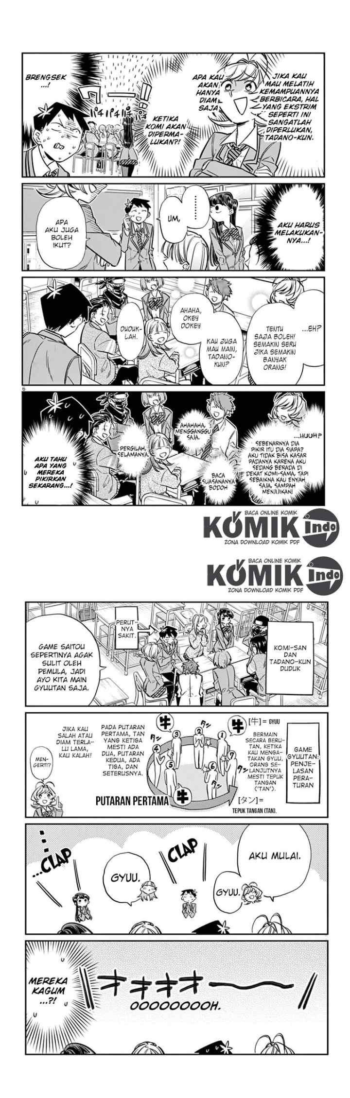 Komi-san wa Komyushou Desu chapter 19 halaman 4