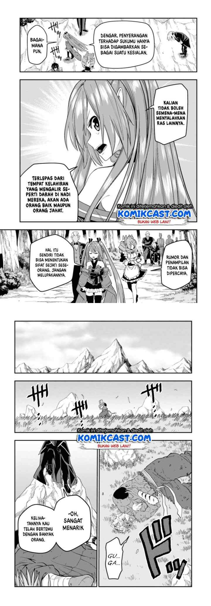 Konjiki no Moji Tsukai: Yuusha Yonin ni Makikomareta Unique Cheat chapter 52 halaman 14