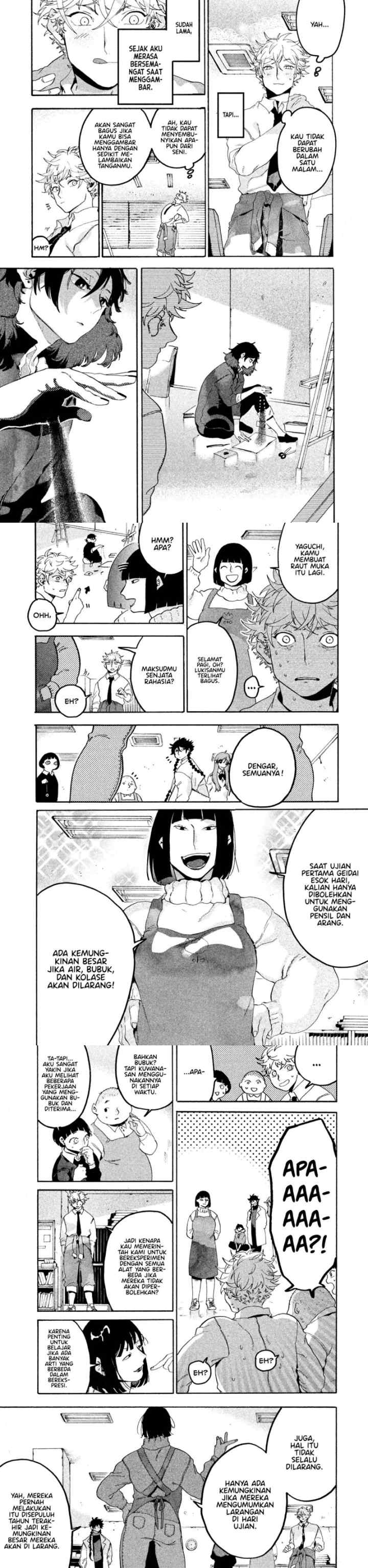 Blue Period chapter 15 halaman 7