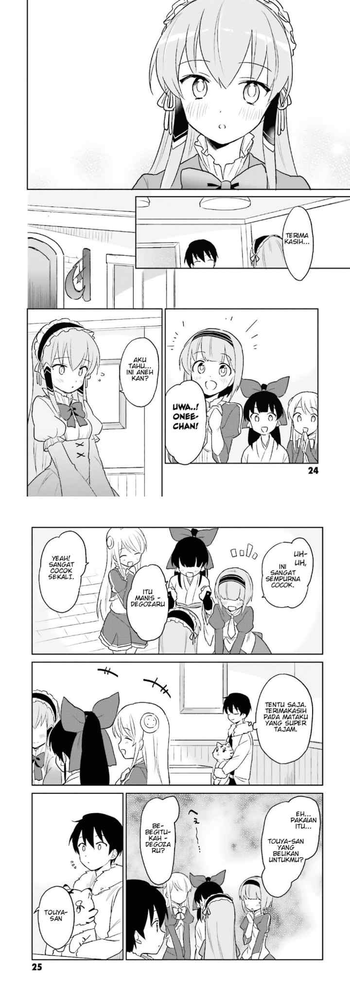 Isekai wa Smartphone to Tomo ni chapter 15 halaman 13