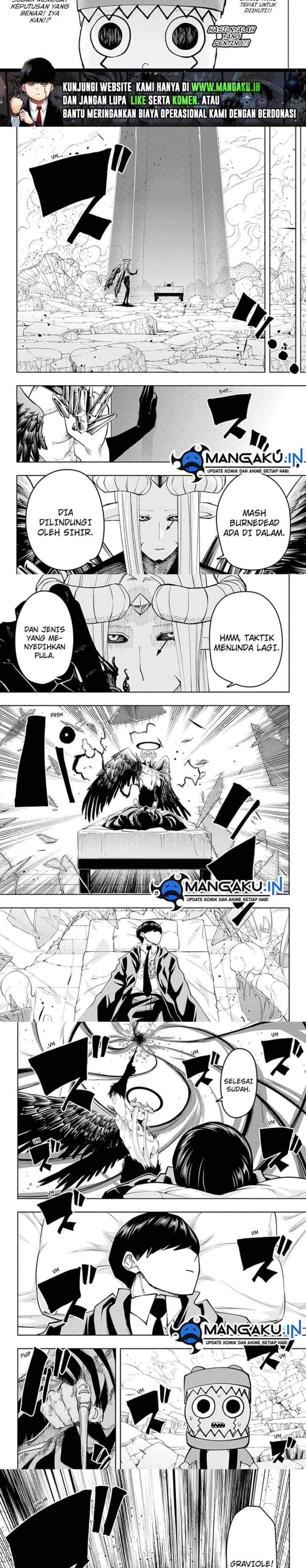 Mashle: Magic and Muscles chapter 150 halaman 4